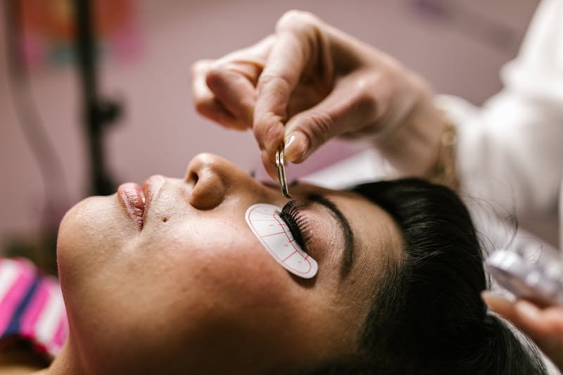 Kombination Lash- und Augenbrauenlifting