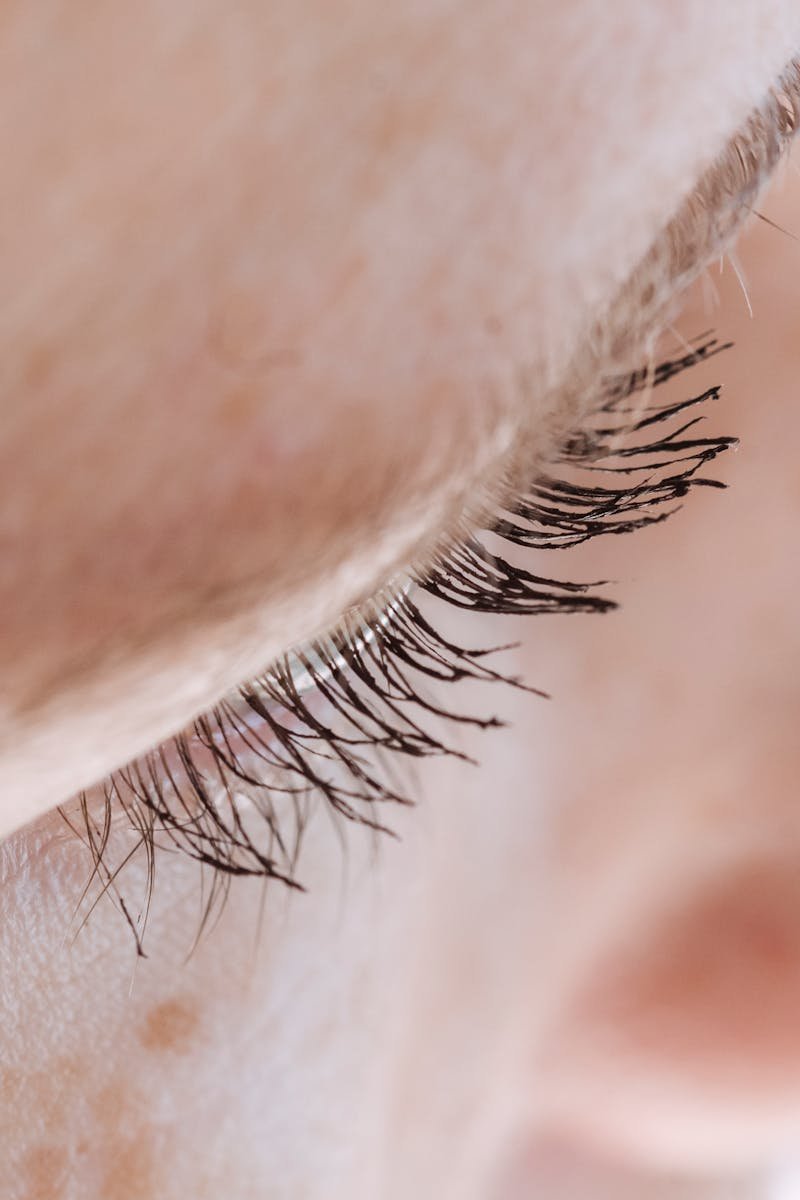 Lashlifting — Wimpern Close-up